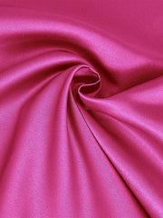 V-Neck A-Line Princess Tea-Length Satin Mother of the Bride Dress with Bow(s) and 3/4 Sleeves