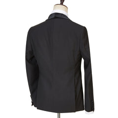 Modern Black Shawl Lapel Three-Piece Sparkle Men's Wedding Suits