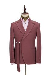 Modern Formal Blazer Peaked Lapel for Men Wedding