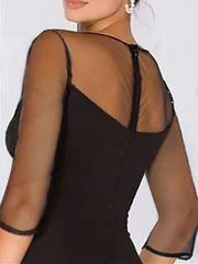 Sweetheart A-Line Princess Plus Size Mother of the Bride Dress with 3/4 Sleeves Lace Flower & High Split