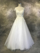 Illusion Tulle Court Train Wedding Dresses with Beading for a Ball Gown Look