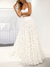 Elegant Lace Appliques Sweetheart Ball Gown Wedding Dress