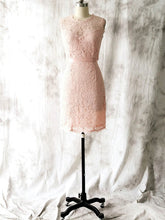 Gorgeous Pink Lace Bridesmaid Dress with Scoop Neck and Sashes/Ribbons - Knee-length