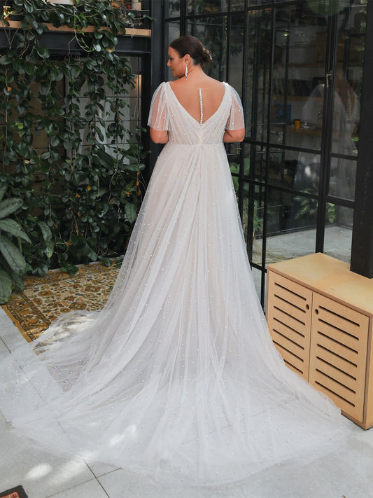 Plus-Size A-Line Wedding Dresses