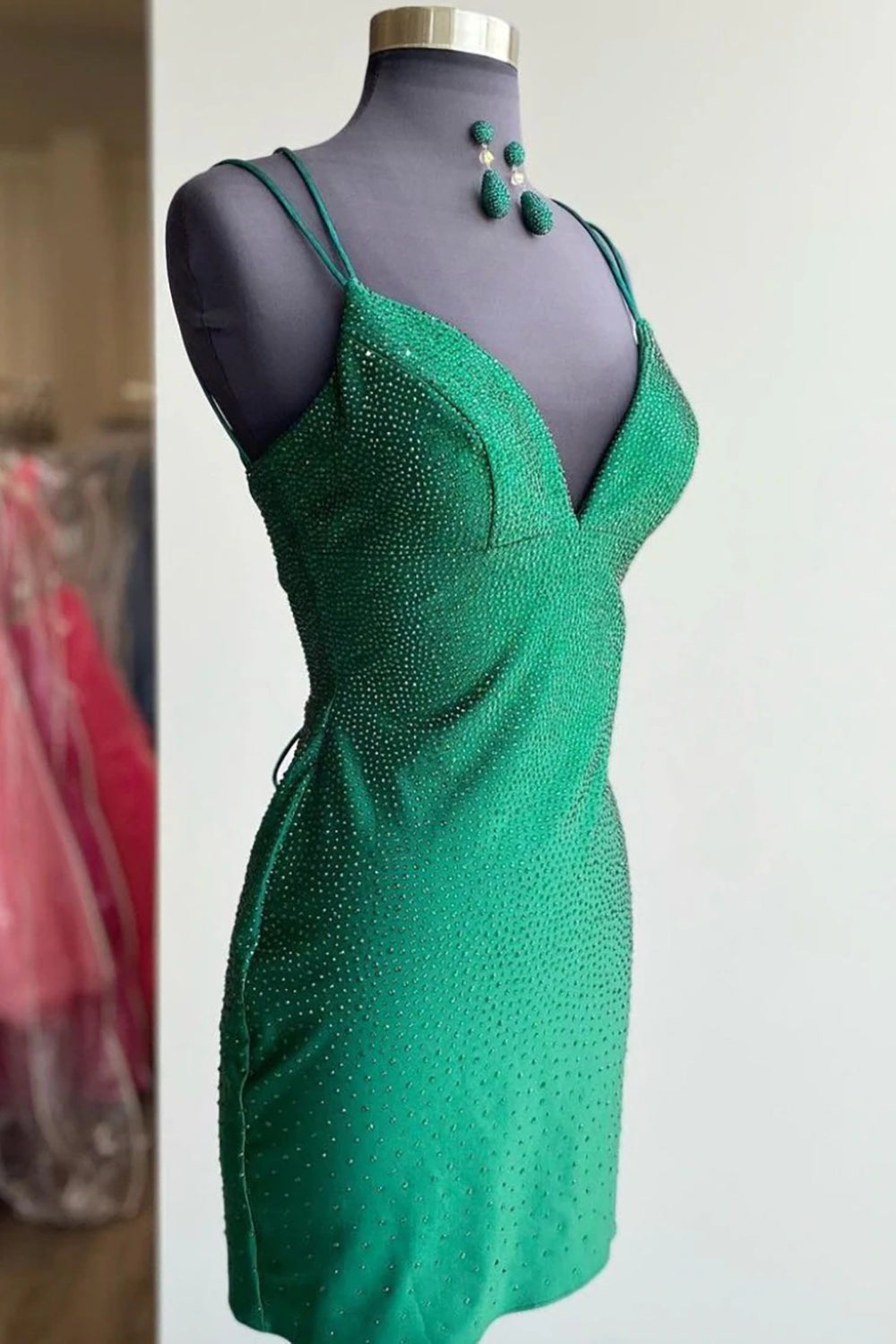 Tight Royal Blue Sequins Homecoming Dress/Mini Dress