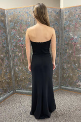 Long Black Prom Dress for Your Sweetheart