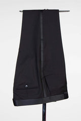 Fashion Simple Black Shawl Lapel Men's Suits for Wedding