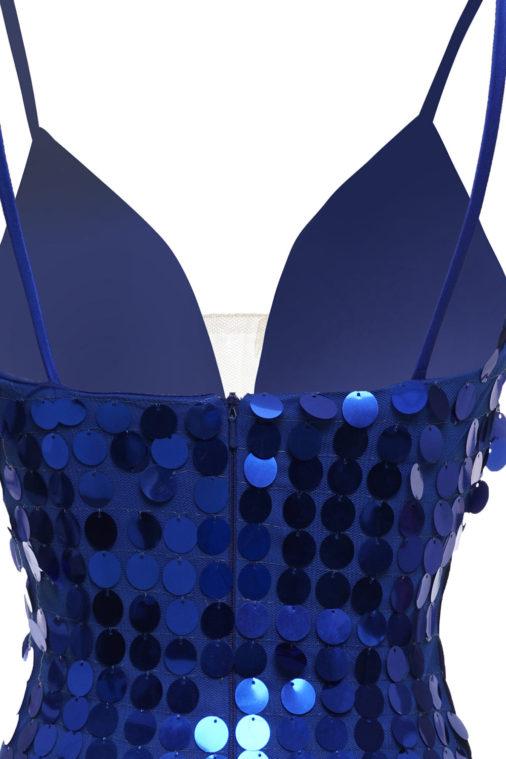 Royal Blue Sparkly Sequins Tight Short Homecoming Dress/Mini Dress