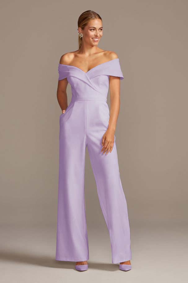 Graceful White Off-the-Shoulder Sleeveless Strapless Long Jump Suit