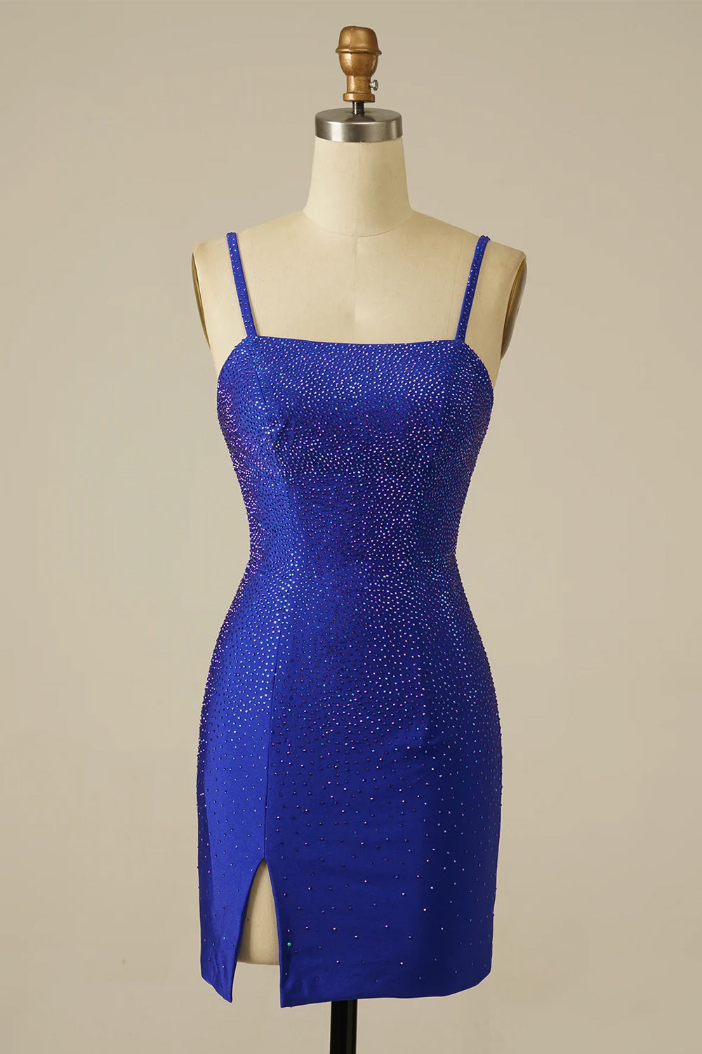 Red Sequins Lace-Up Tight Short Homecoming Dress/Mini Dress