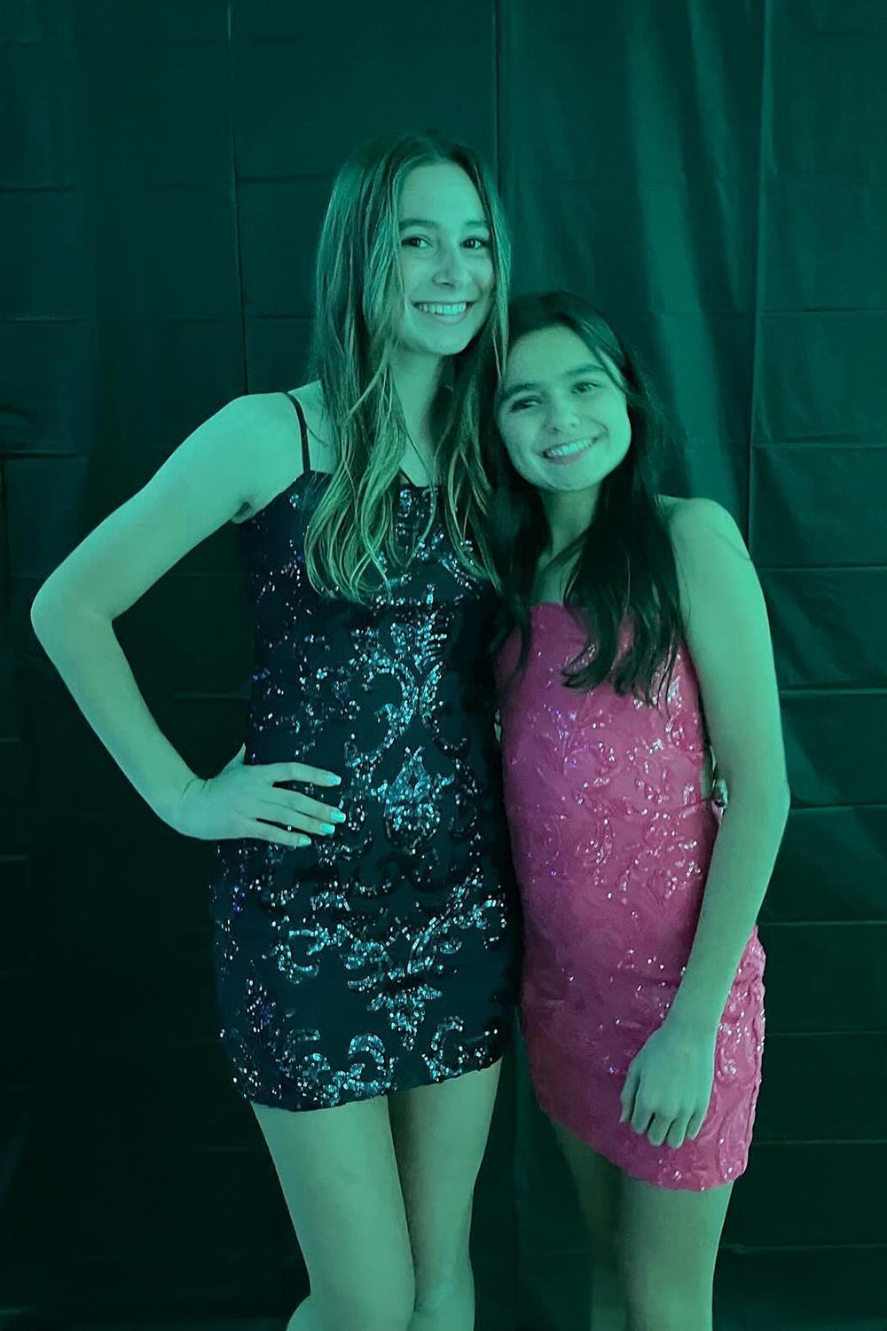 Sparkly Champagne Sequins Spaghetti Straps Tight Short Homecoming Dress/Mini Dress
