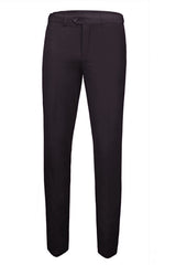 Gentle Best-Fitted Three-Piece Black Peaked Lapel Men's Suits for Wedding