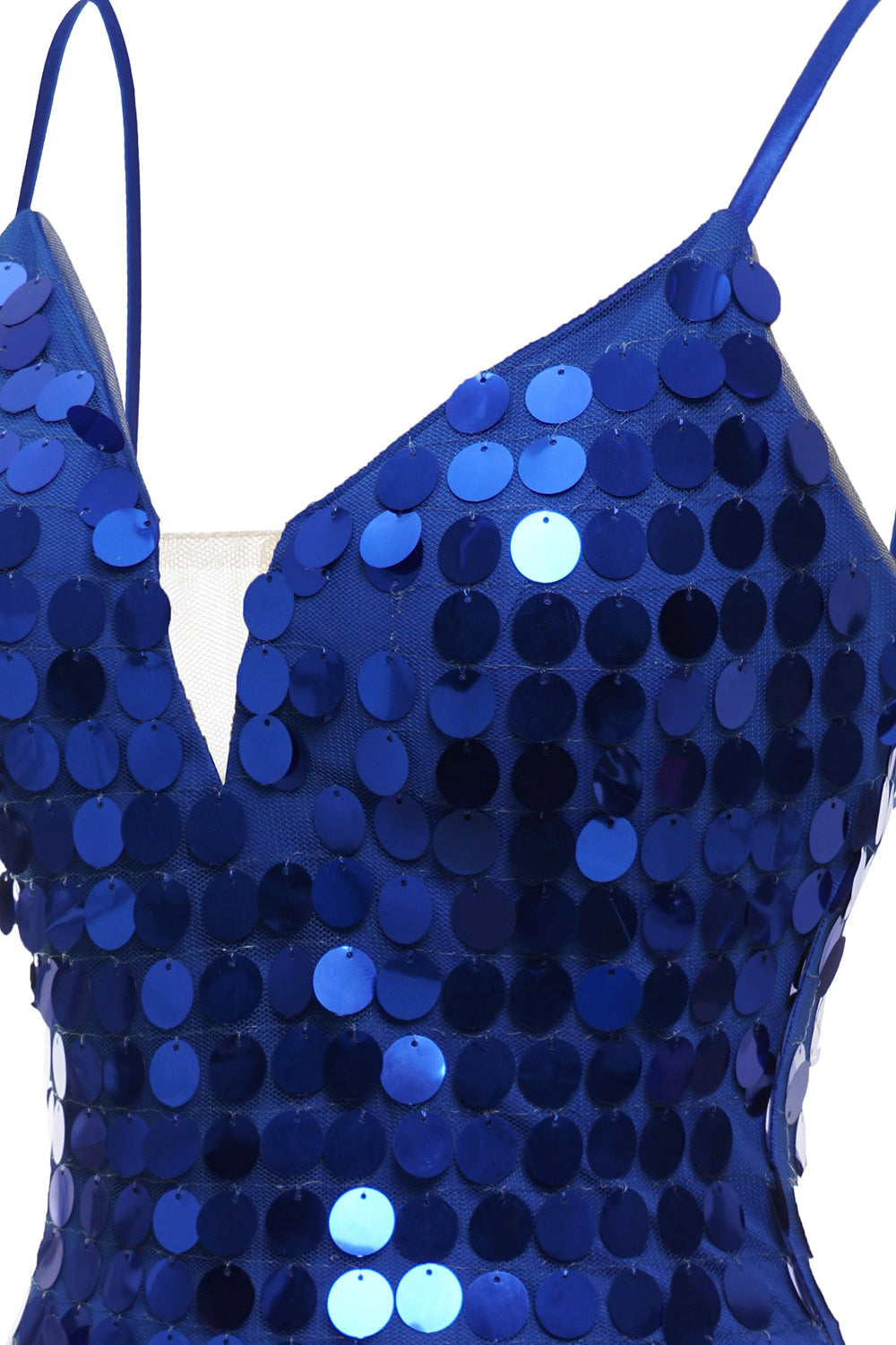 Royal Blue Sparkly Sequins Tight Short Homecoming Dress/Mini Dress