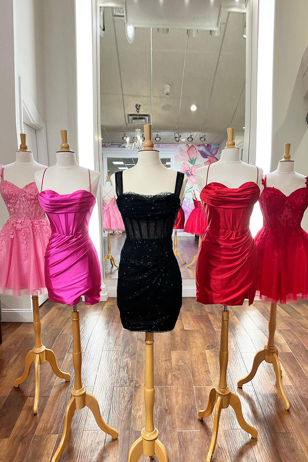 Glitter Black Corset Sequins Off the Shoulder Tight Short Homecoming Dress/Mini Dress