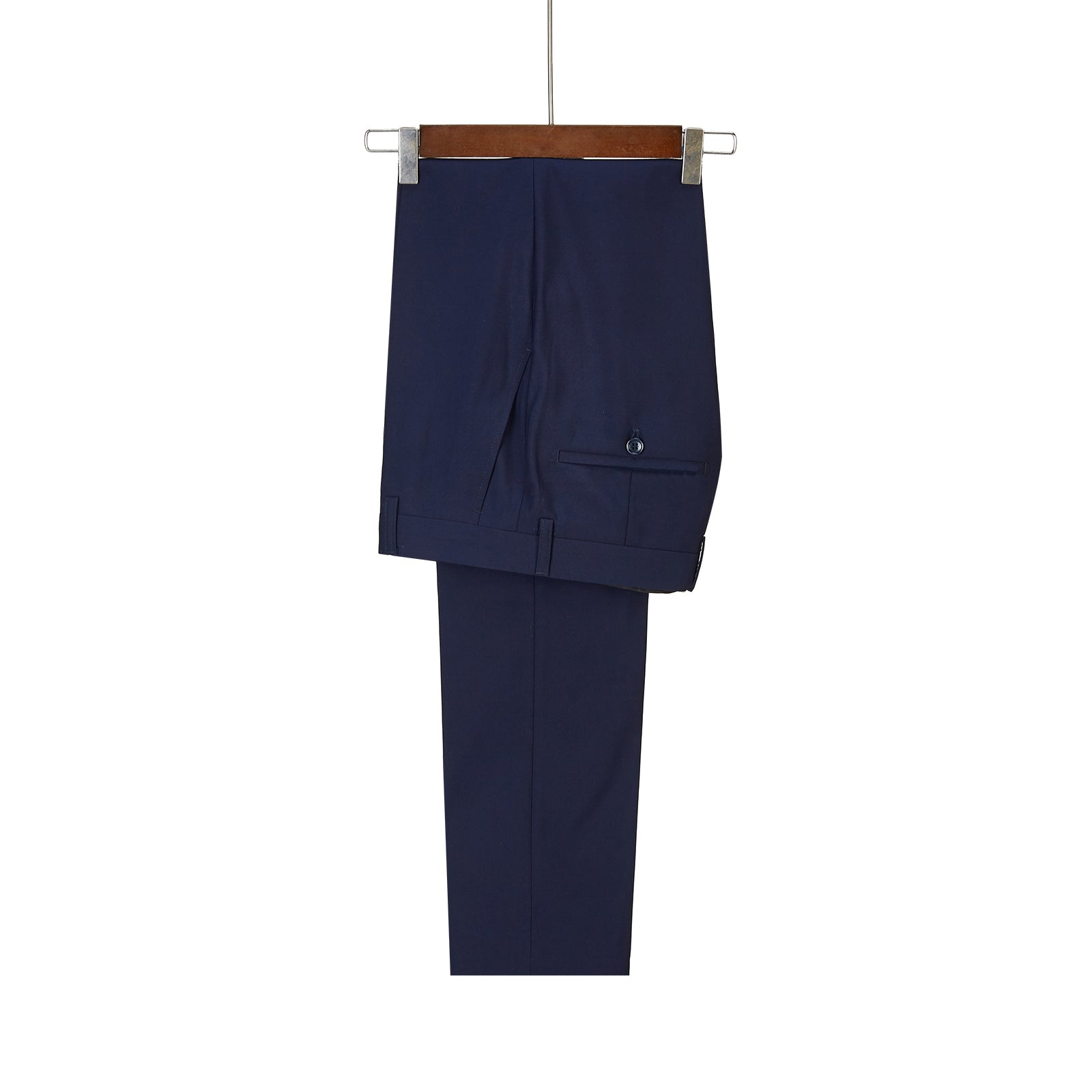 Latest Design Navy Blue Best Fitted Dylan Three-Piece Sparkle Men's Suits