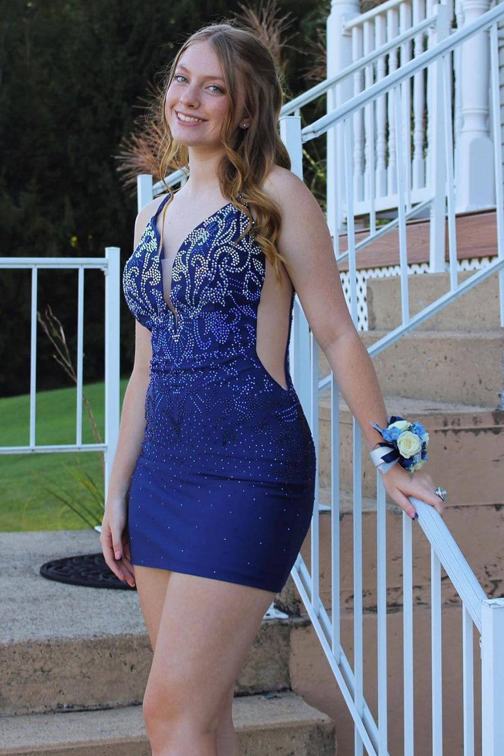 Sparkly Grey Sequined Satin Tight Short Homecoming Dress/Mini Dress