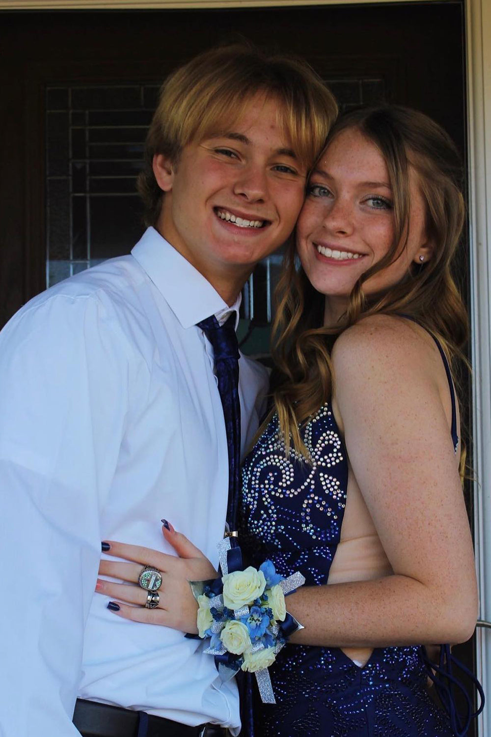 Sparkly Royal Blue Lace-Up Back Sequins Tight Short Homecoming Dress/Mini Dress