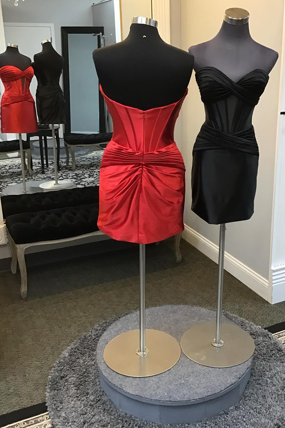 Lilac Sweetheart Corset Tight Short Homecoming Dress/Mini Dress