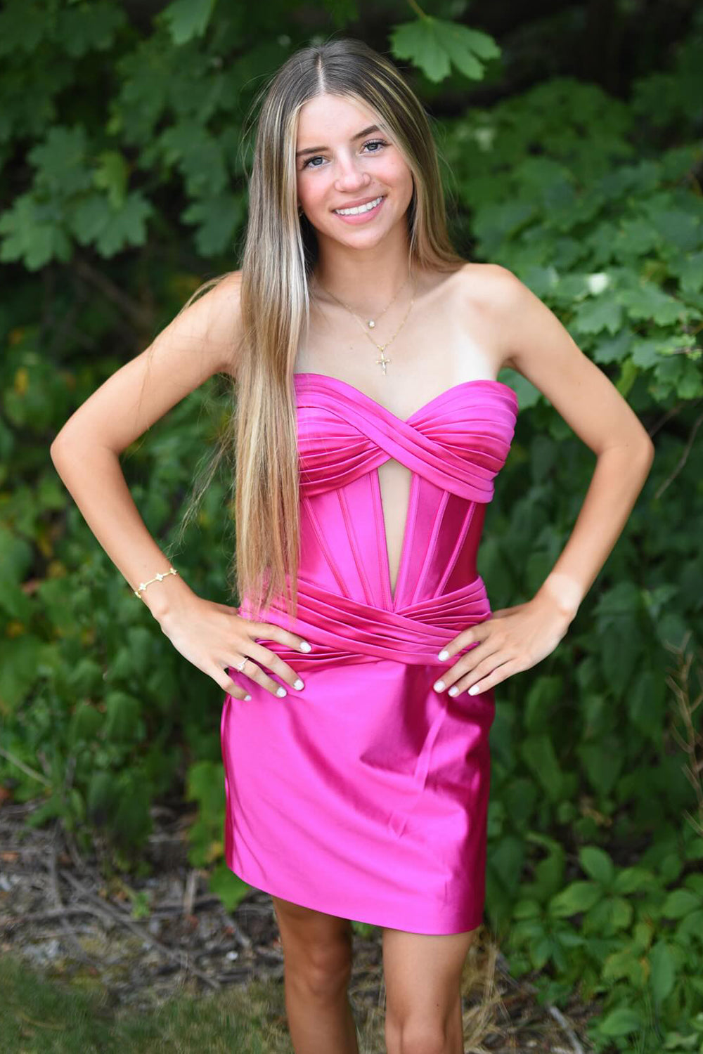 Dark Green Sweetheart Corset Tight Short Homecoming Dress/Mini Dress