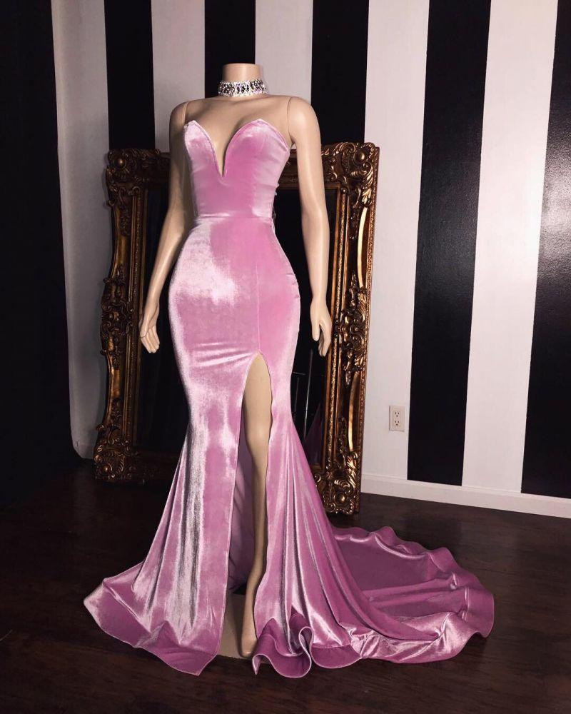 Mermaid Sleeveless Sweetheart Evening Dress