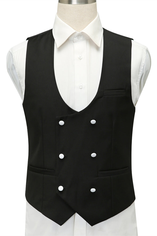 Chick Slim Fit White Jacquard Shawl Lapel Wedding Suit for Men