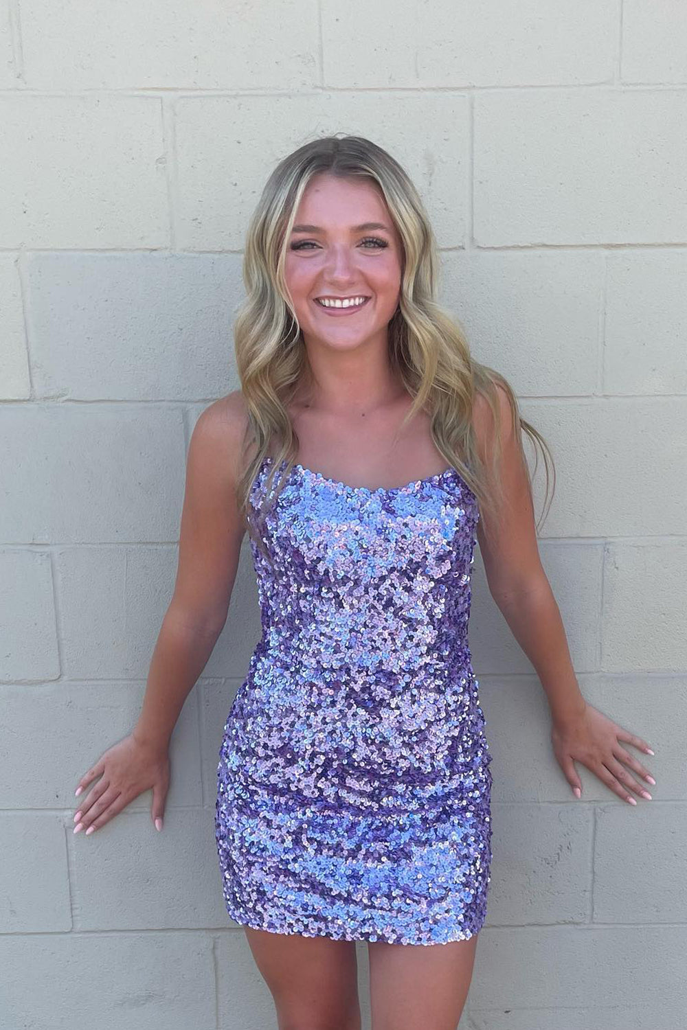 Sparkly Fuchsia Sequins Strapless Sleeveless Tight Homecoming Dress/Mini Dress