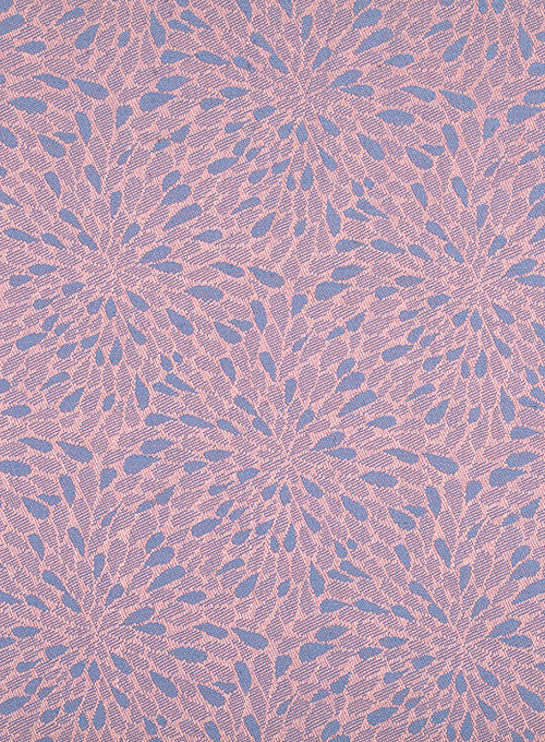 Two-Piece Lavender Casual Prom Attire for Guys with Jacquard