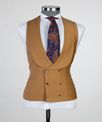 New Arrival Brown Elroy Peaked-Lapel Fashion Business Men's Suits