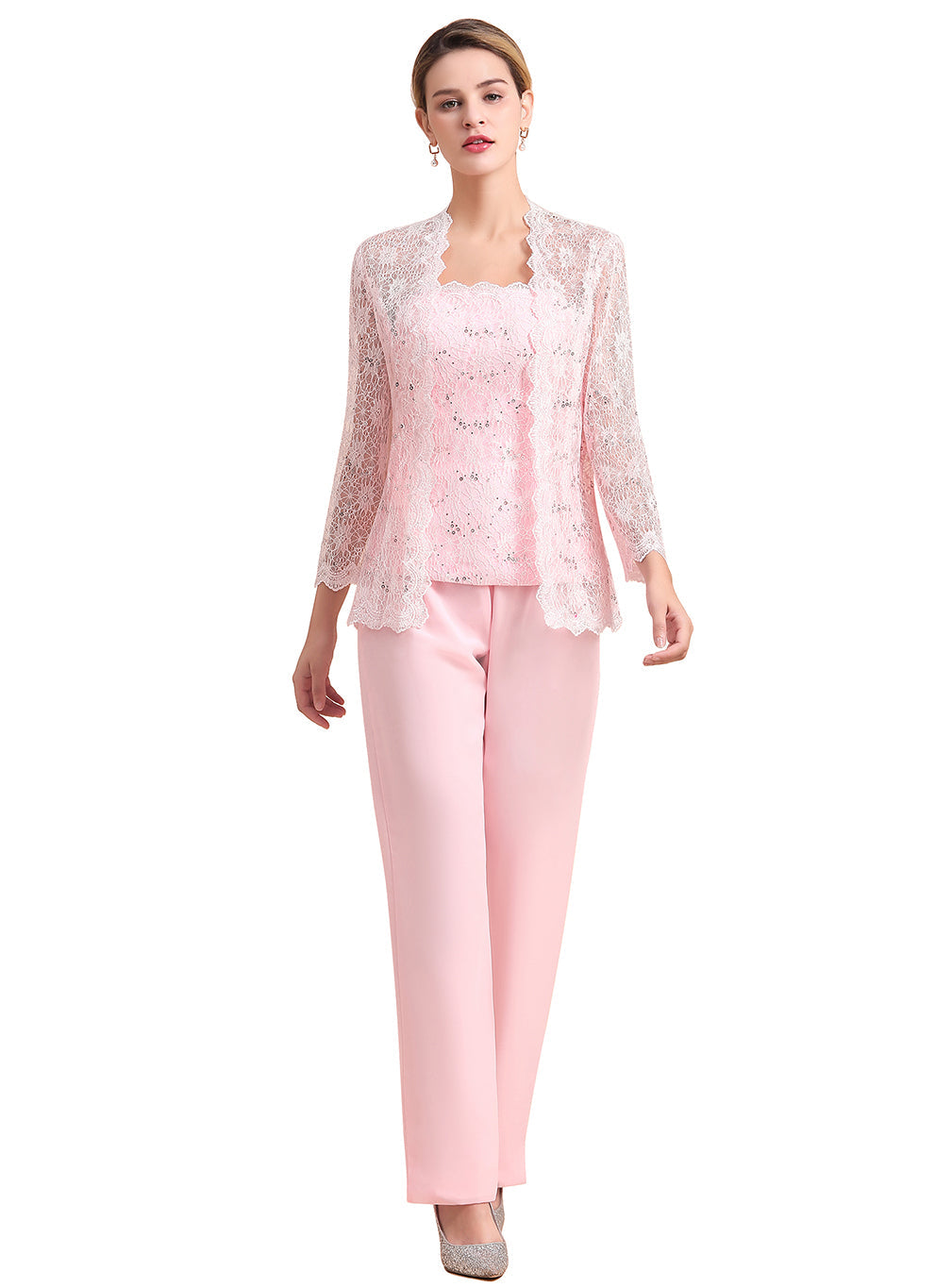 Strapless Sleeveless Appliques Jumpsuit-koscy