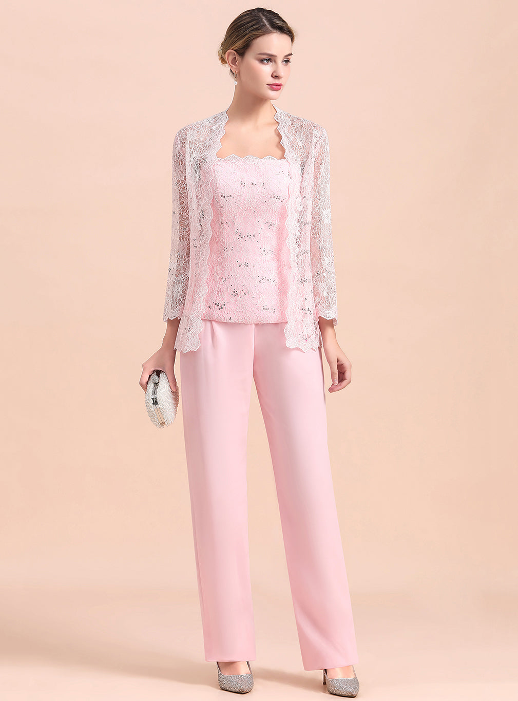 Strapless Sleeveless Appliques Jumpsuit-koscy