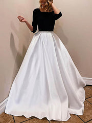 Stunning Ball Gown Wedding Dress with Square Neckline & Beading